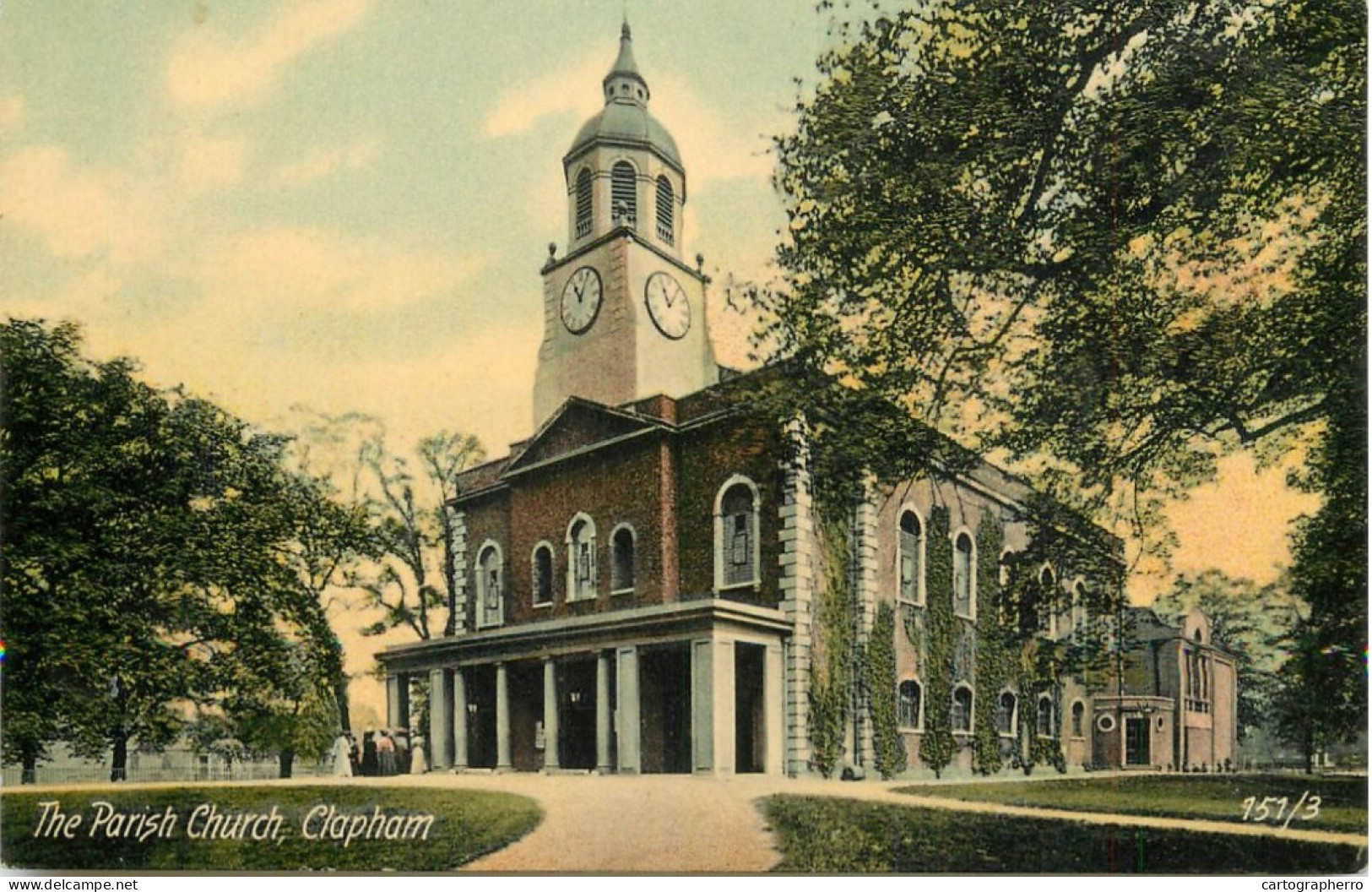 England Clapham Parish Church - London Suburbs