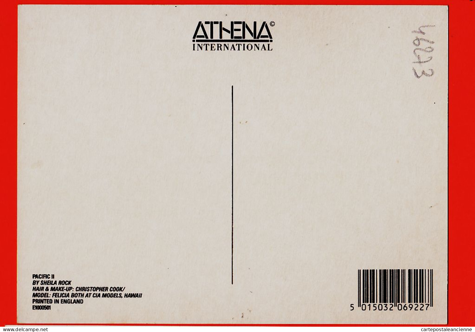 05736 / PACIFIC II SHEILA ROCK HAIR & MAKE-UP Christopher COOK Model Felicia BOTH At CIA Models HAWAI 1990s ATHENA - Other & Unclassified