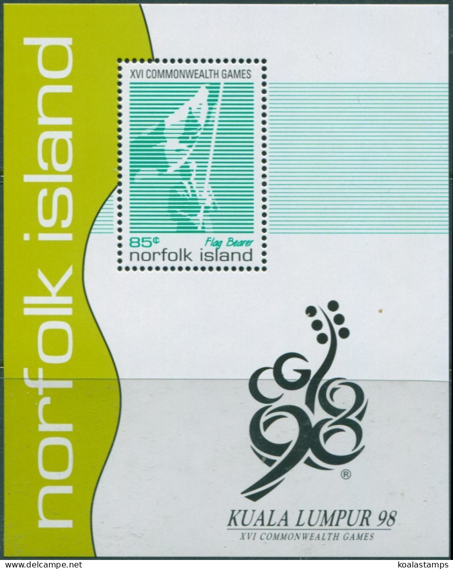 Norfolk Island 1998 SG682 Commonwealth Games MS MNH - Norfolk Eiland