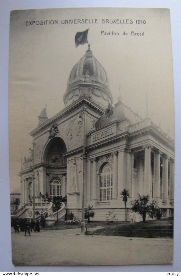 BELGIQUE - BRUXELLES - Exposition Universelle De 1910 - Pavillon Du Brésil - Weltausstellungen