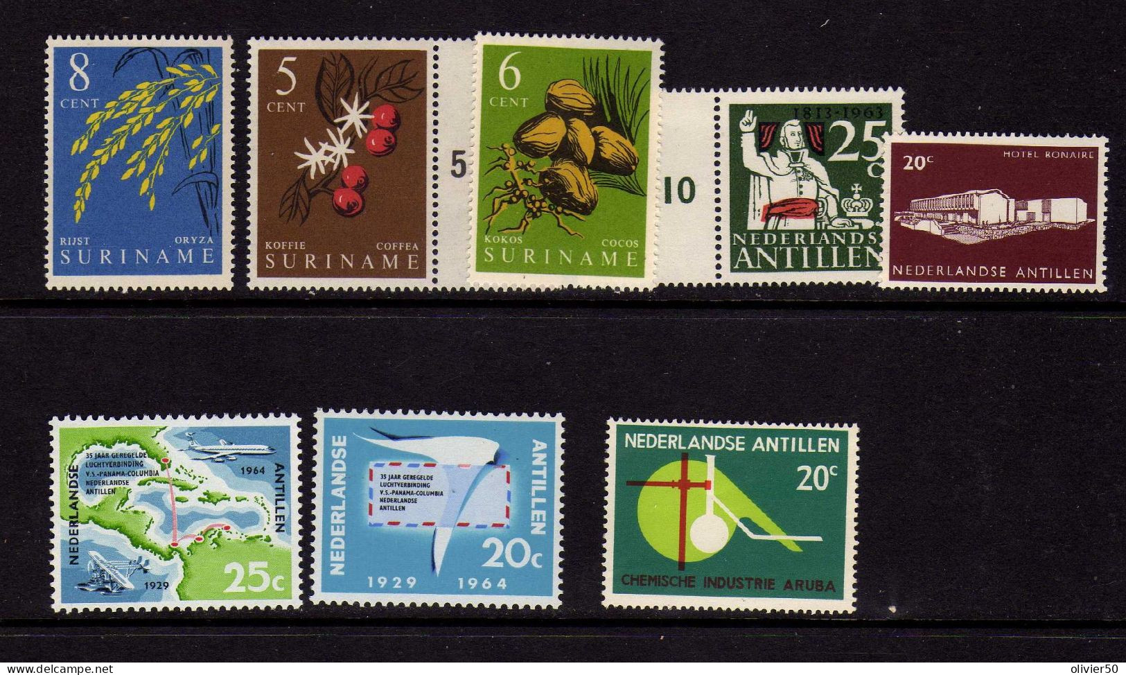 Antilles Neerlandaises - Fruits - Evenements - Neufs** - MNH - Curaçao, Antilles Neérlandaises, Aruba