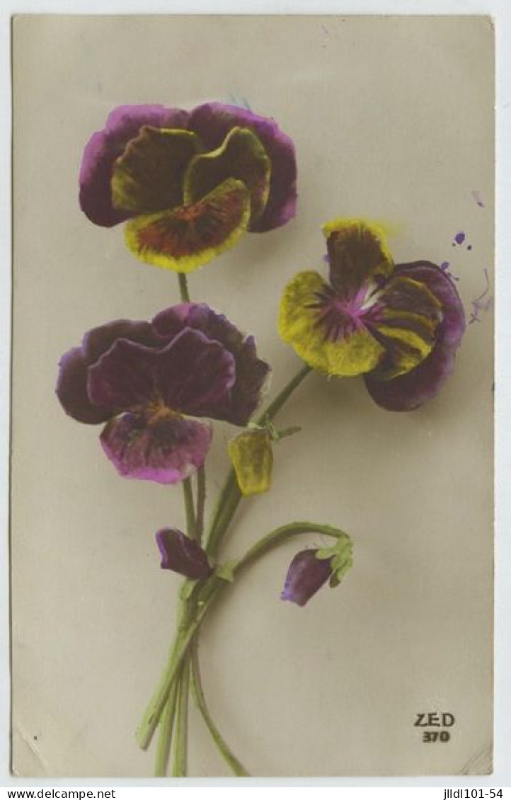 Lot 25 cartes fantaisie, thème Fleurs (lt9)