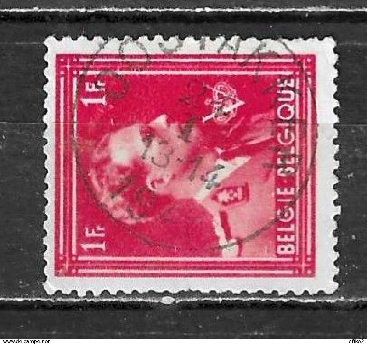 690  Leopold III Col Ouvert - Bonne Valeur - Oblit. Centrale OOSTAKKER - LOOK!!!! - 1936-1957 Offener Kragen