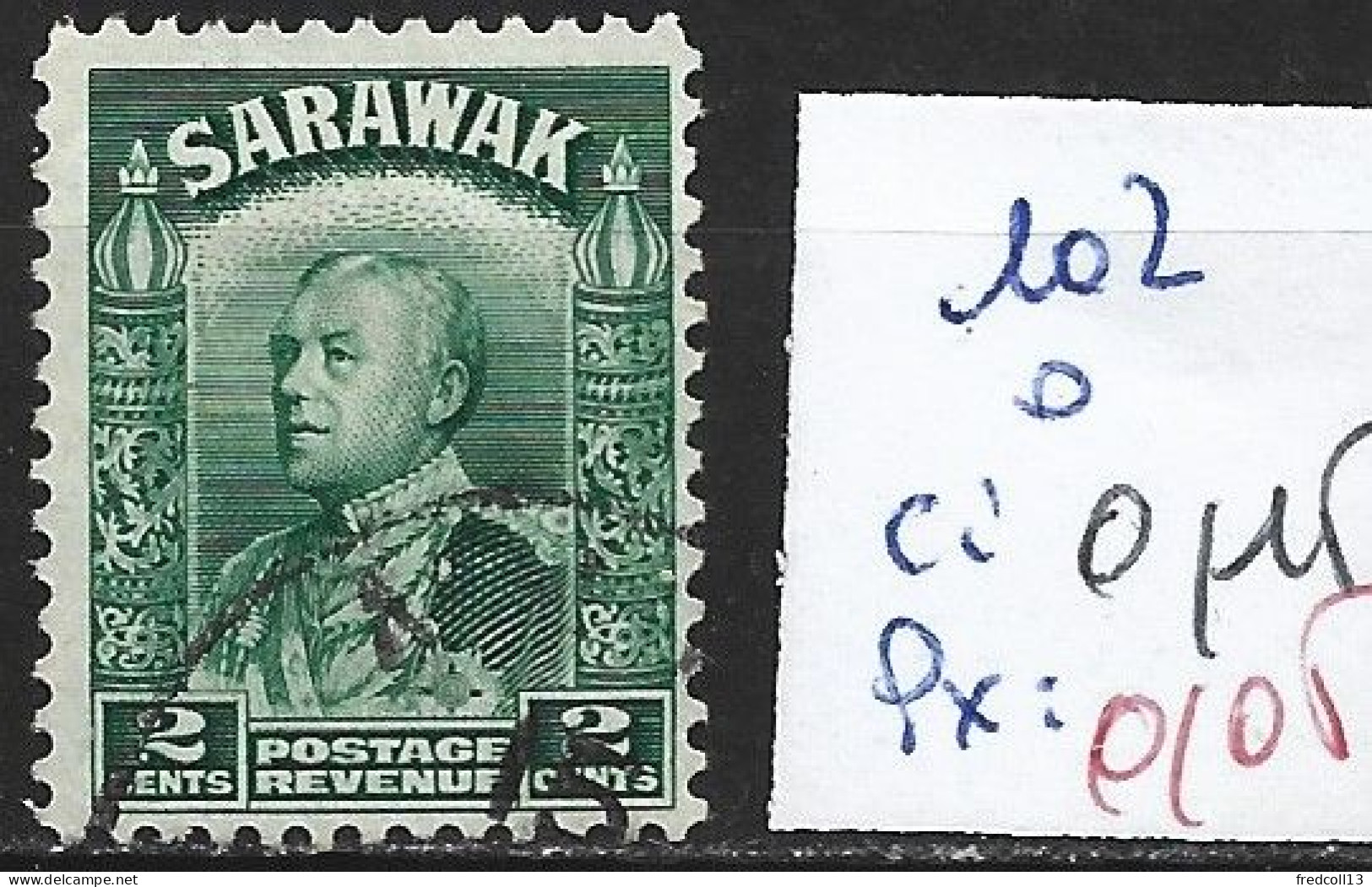 SARAWAK 102 Oblitéré Côte 0.15 € - Sarawak (...-1963)