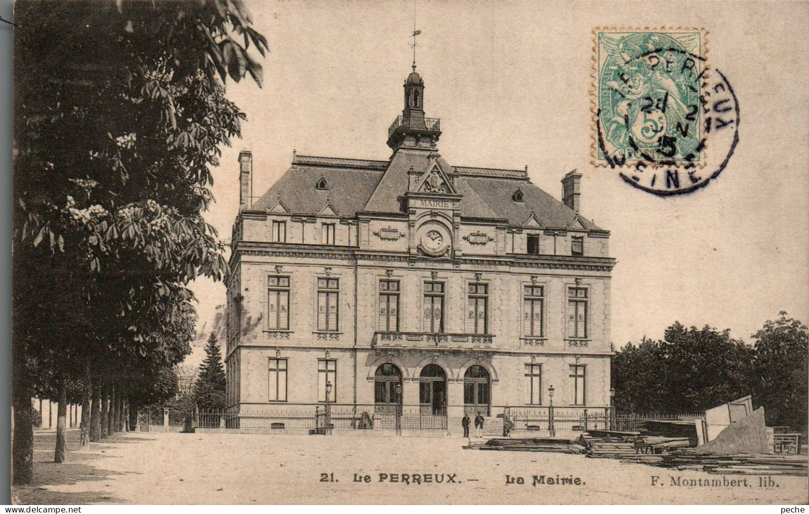 N°2378 W -cpa Le Perreux -la Mairie- - Le Perreux Sur Marne