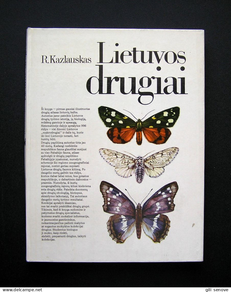 Lithuanian Book / Lietuvos Drugiai By Kazlauskas 1984 - Culture