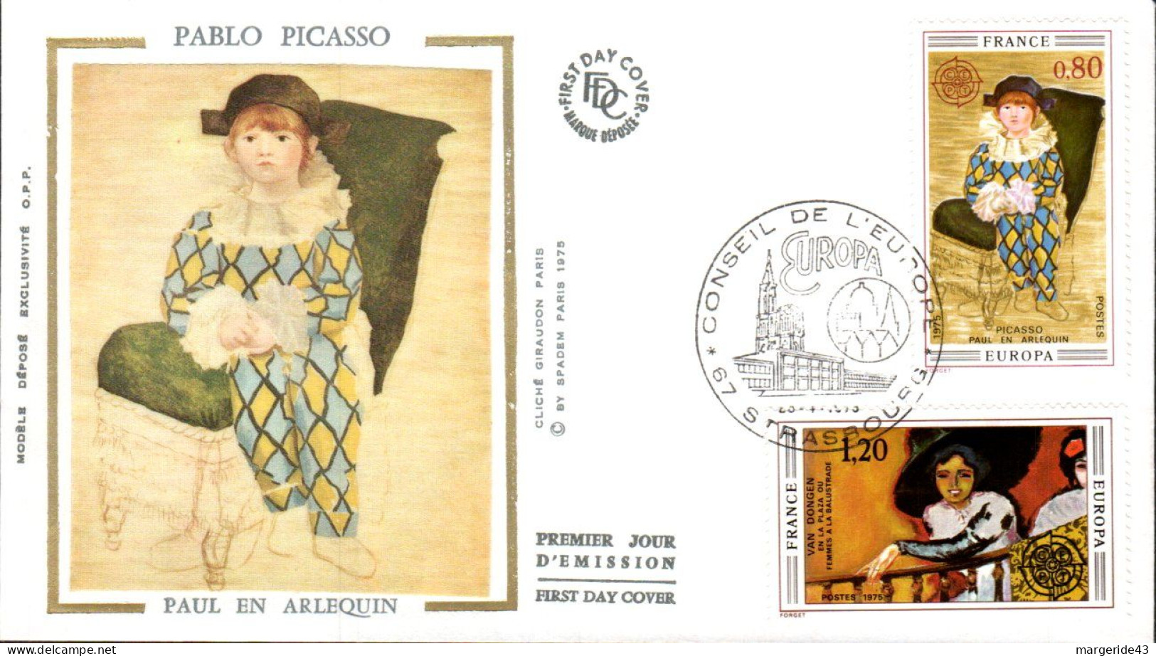 FDC 1975 EUROPA - 1970-1979