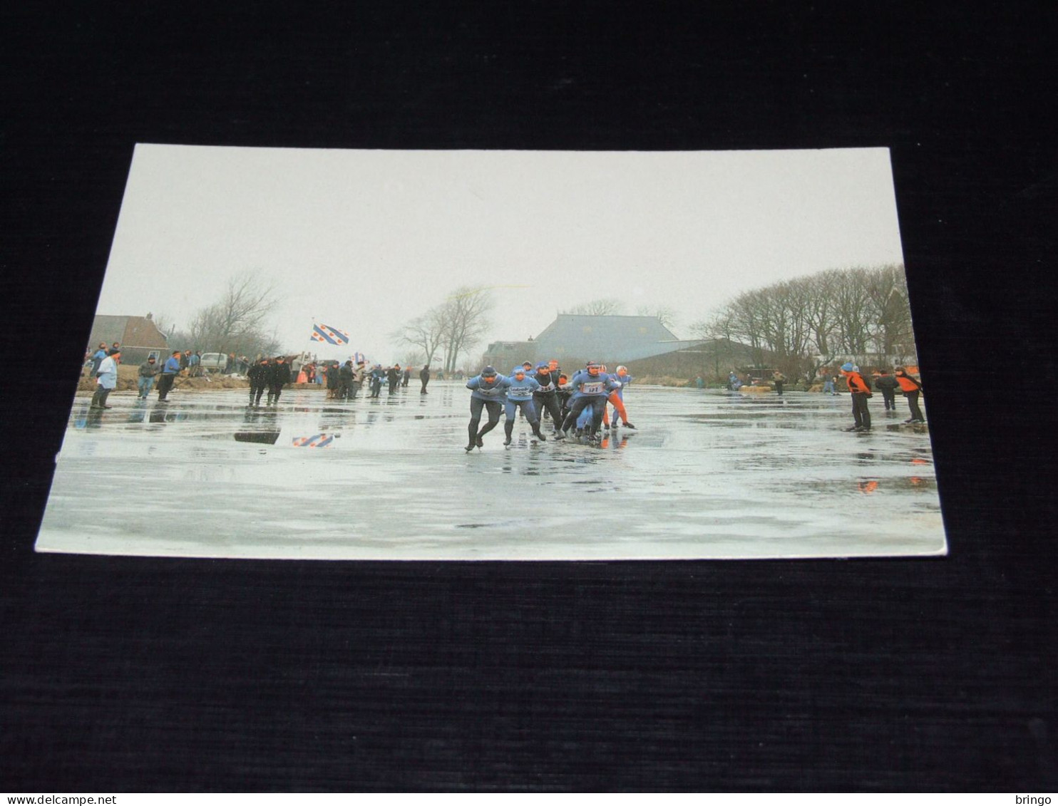 75630-         FRIESLAND, DOKKUM-BARTLEHIEM, 13e ELFSTEDENTOCHT 21 FEBRUARI 1985 - Winter Sports