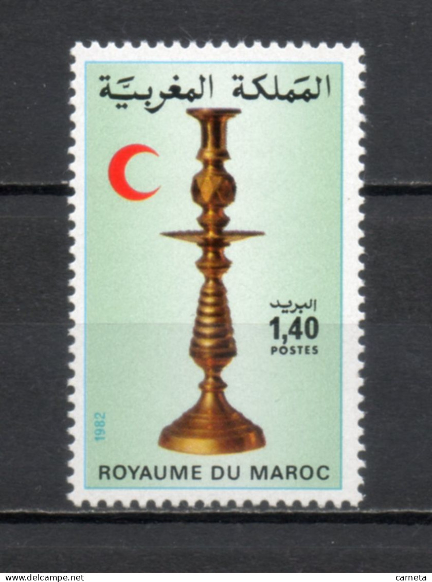 MAROC N°  926   NEUF SANS CHARNIERE  COTE  1.00€      CROISSANT ROUGE - Morocco (1956-...)