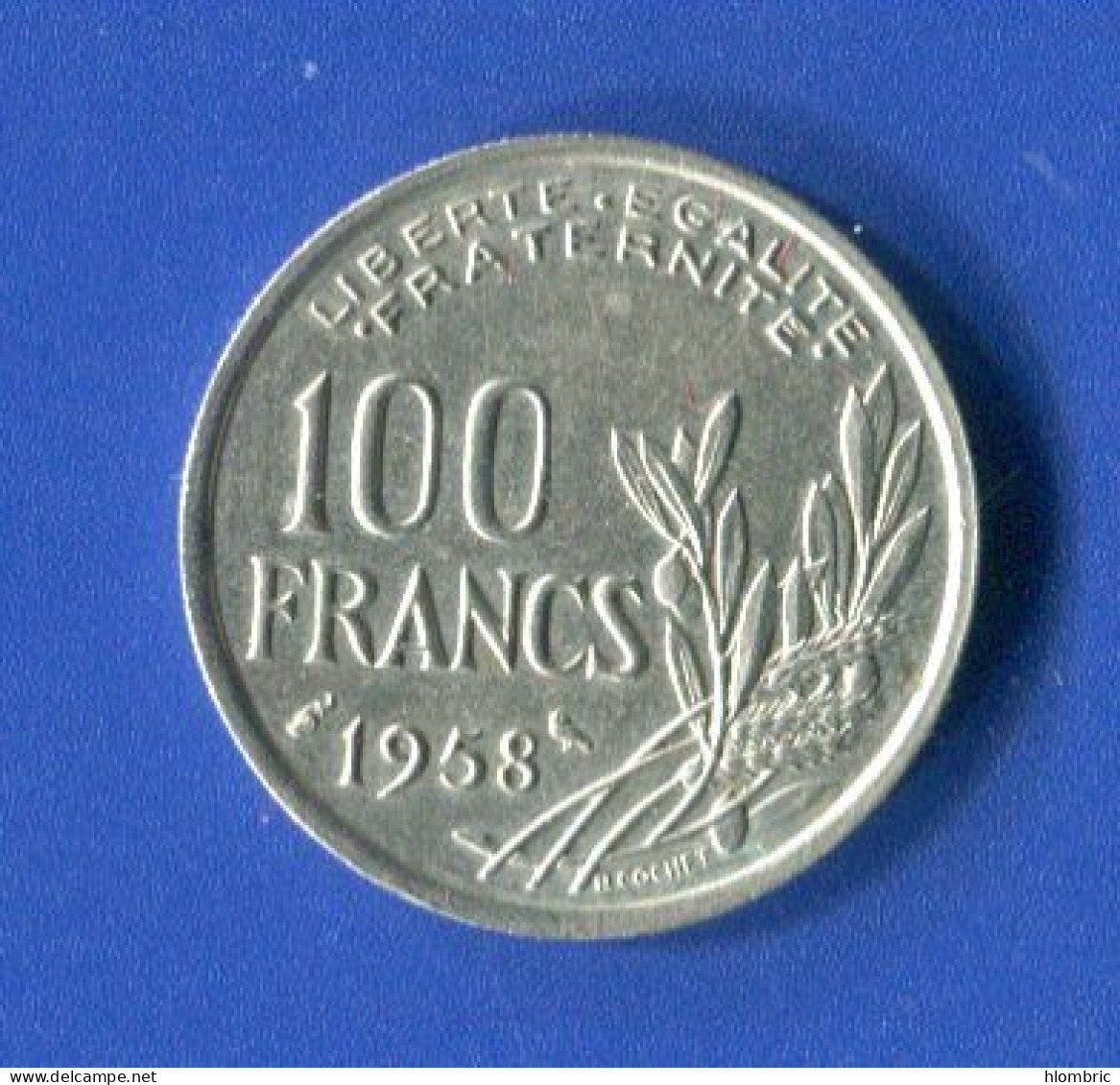 100 Fr  1958  Chouétte - 100 Francs