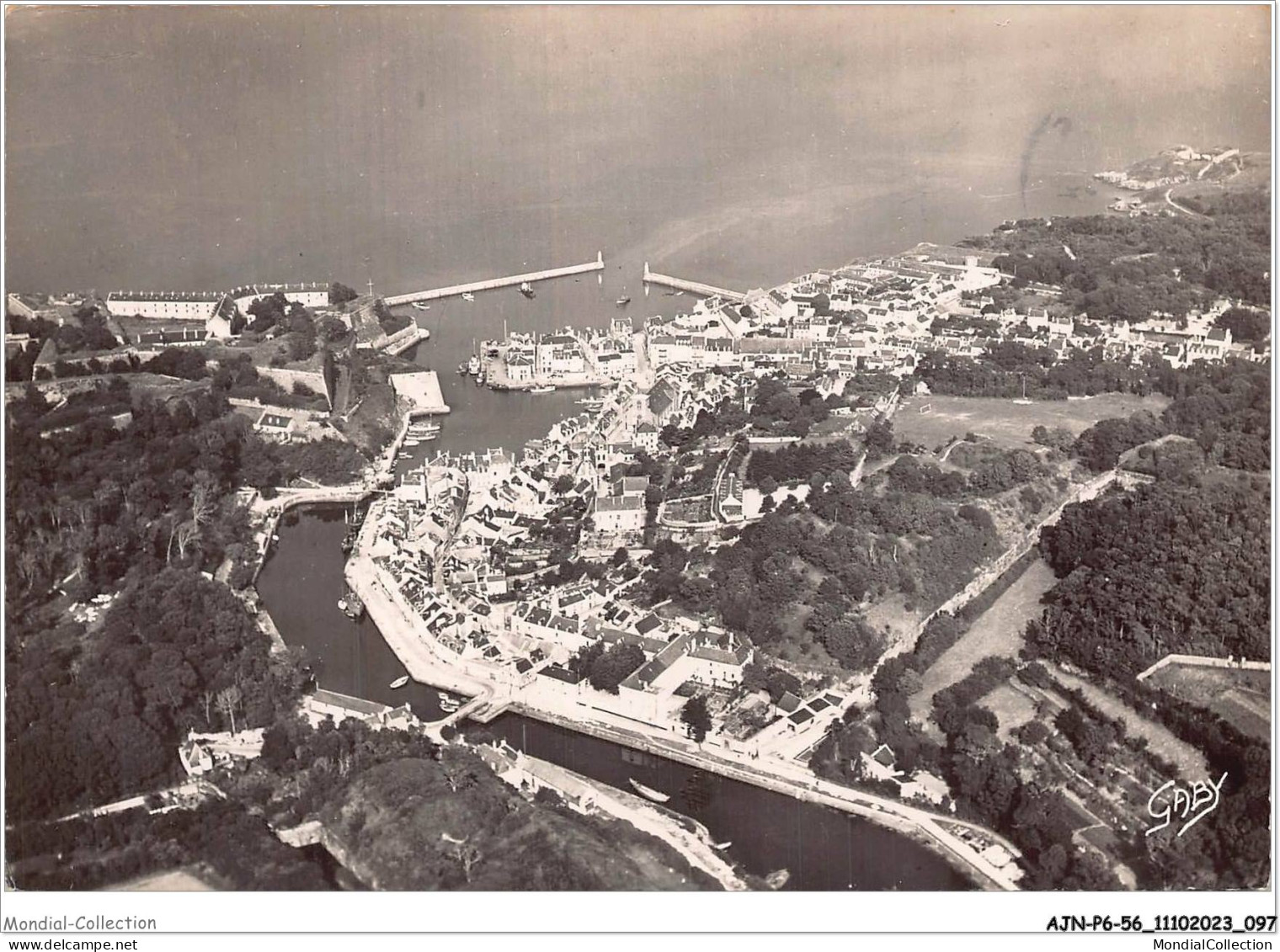 AJNP6-56-0640 - BELLE-ILE-EN-MER - Le Palais - Vue Aérienne - Belle Ile En Mer