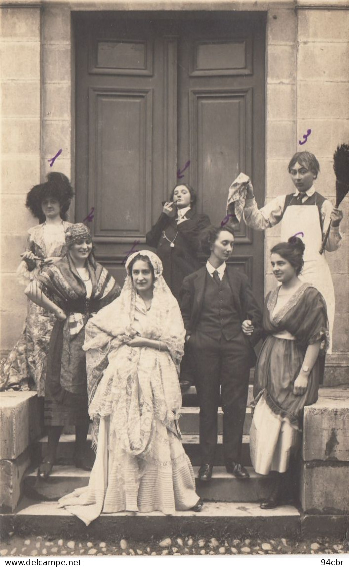 CPA ( Theatre) LA PERLE DE LA CANEBIERE   Eugene Labiche Comedie En 3 Actes  (b Bur Theme)(carte Photo) - Théâtre