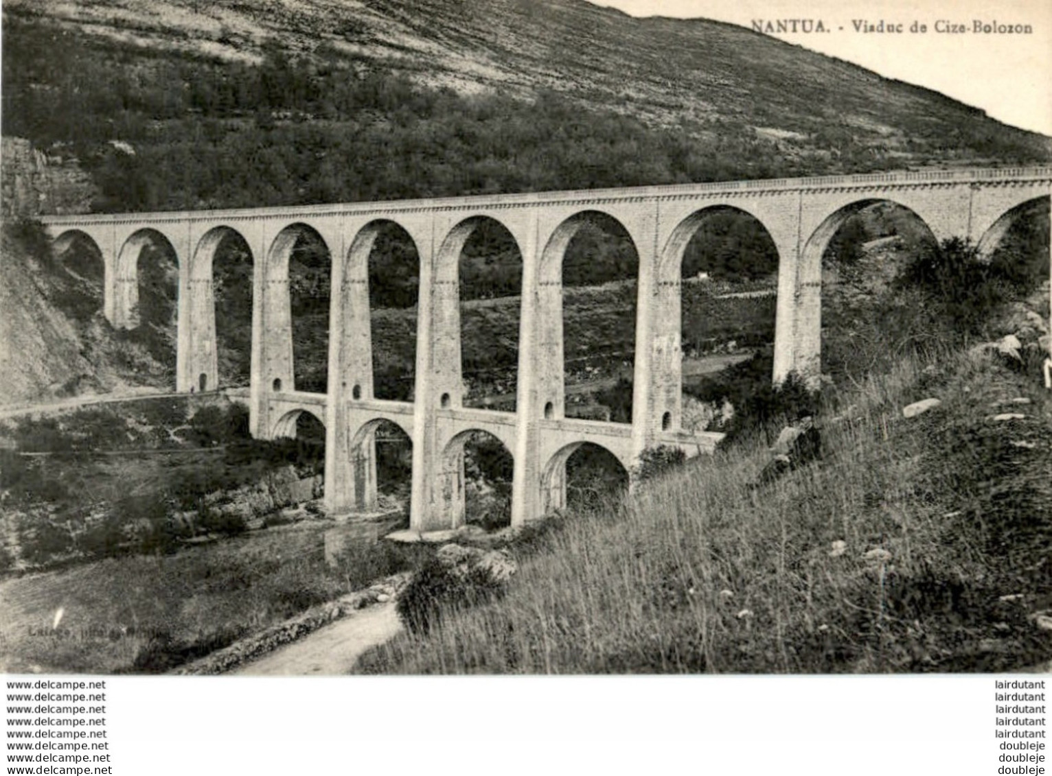 D01  NANTUA  Viaduc De Cize- Bolozon  ..... - Nantua