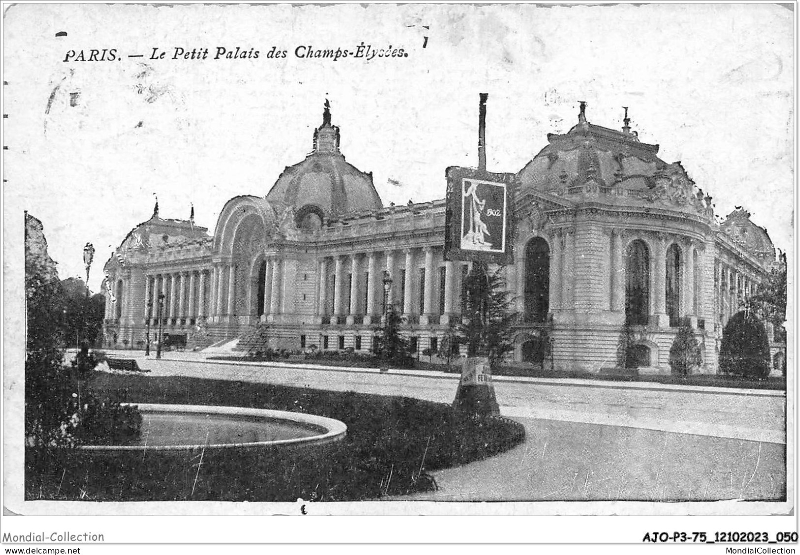 AJOP3-75-0266 - PARIS - Le Petitpalais Des Champs-élysées - Champs-Elysées