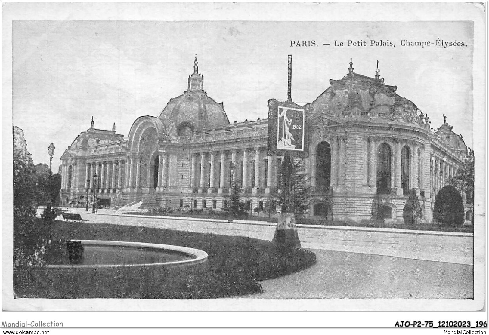 AJOP2-75-0222 - PARIS - Le Petit Palais - Champs-élysées - Champs-Elysées