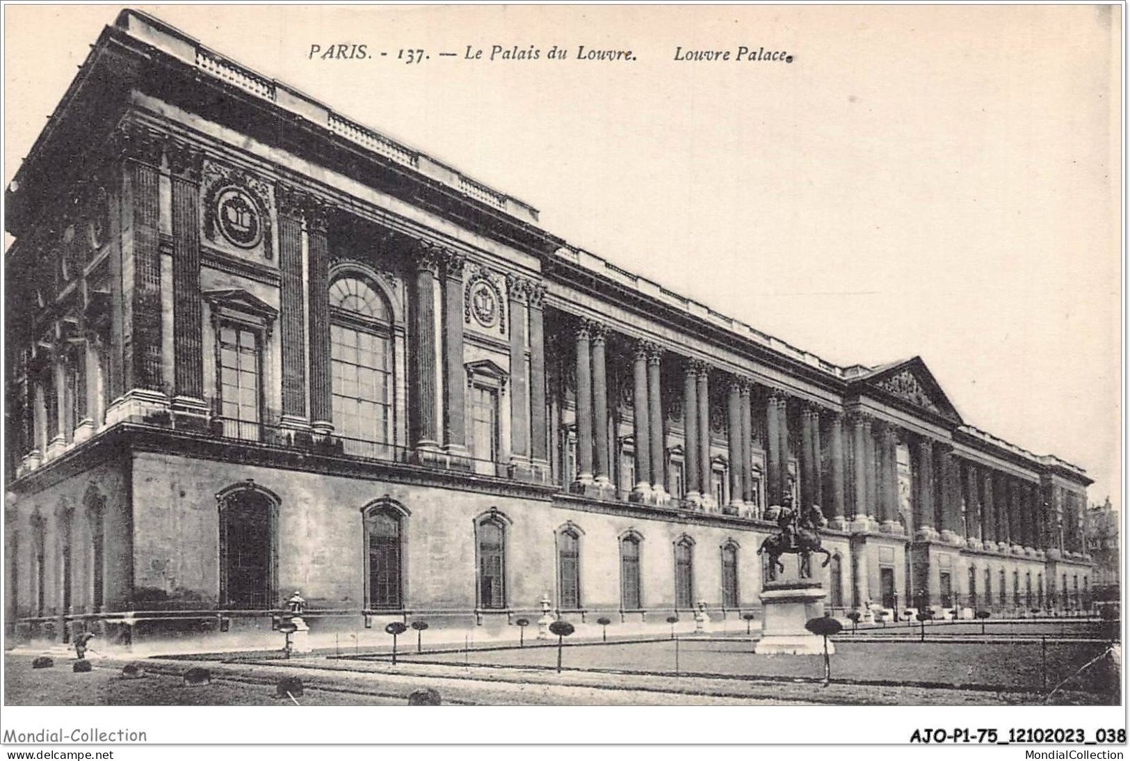 AJOP1-75-0020 - PARIS - Le Palais Du Louvre - Louvre Palace - Louvre