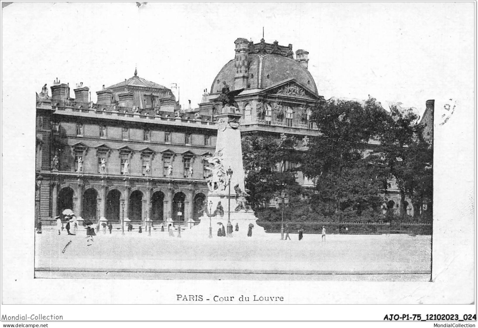 AJOP1-75-0013 - PARIS - Cour Du Louvre - Louvre