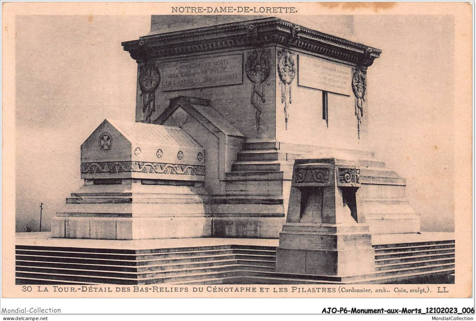 AJOP6-0513 - MONUMENT-AUX-MORTS - Notre-dame-de-lorette - Kriegerdenkmal