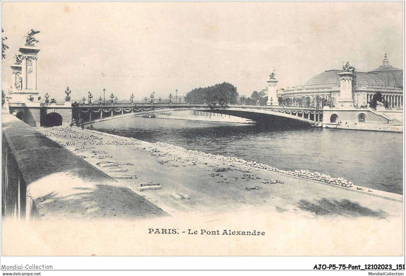 AJOP5-75-0502 - PARIS - PONT - Le Pont Alexandre  - Brücken