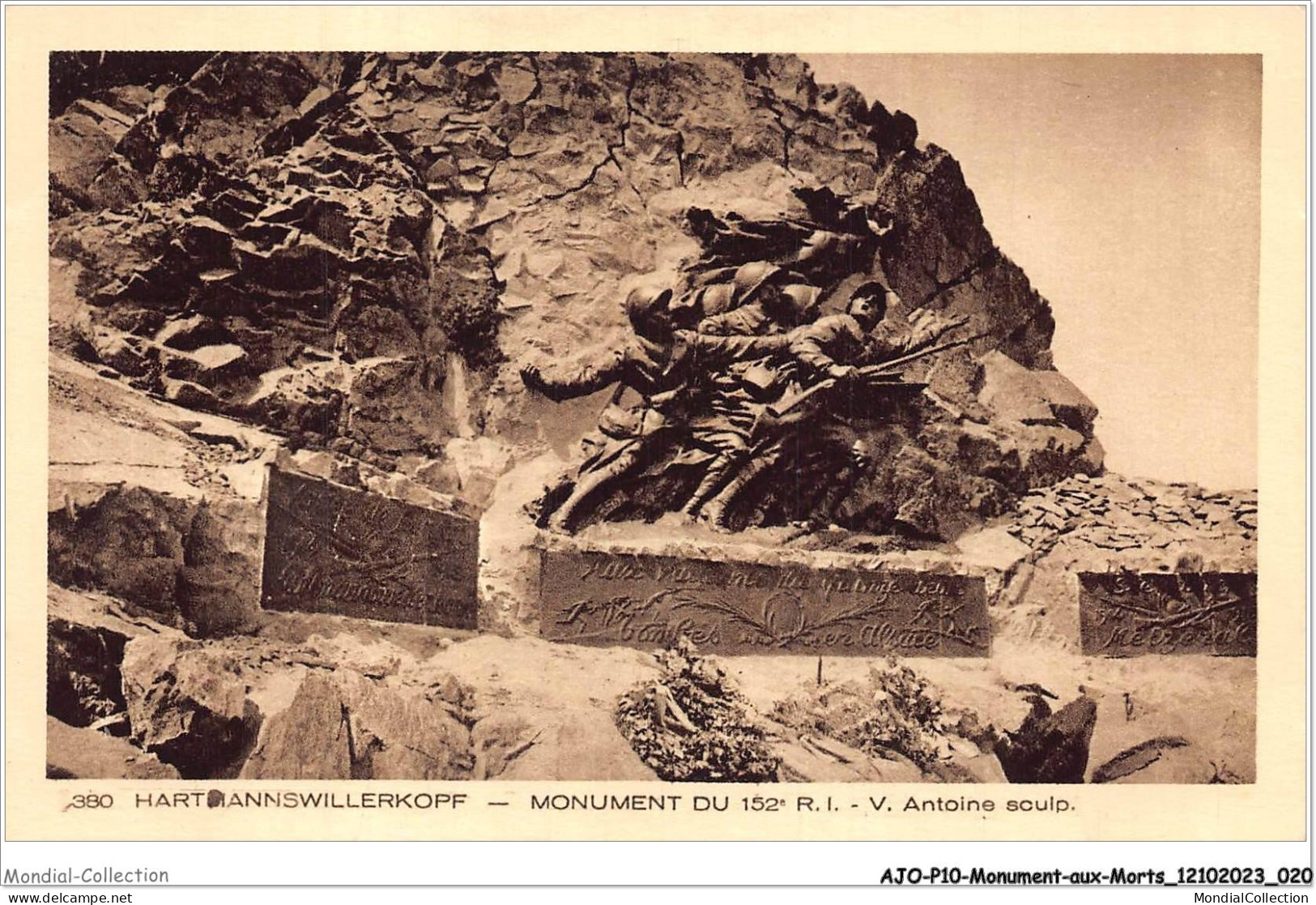 AJOP10-1033 - MONUMENT-AUX-MORTS - Hartmannswillerkopf - Monument Du 152 E R-i - Kriegerdenkmal