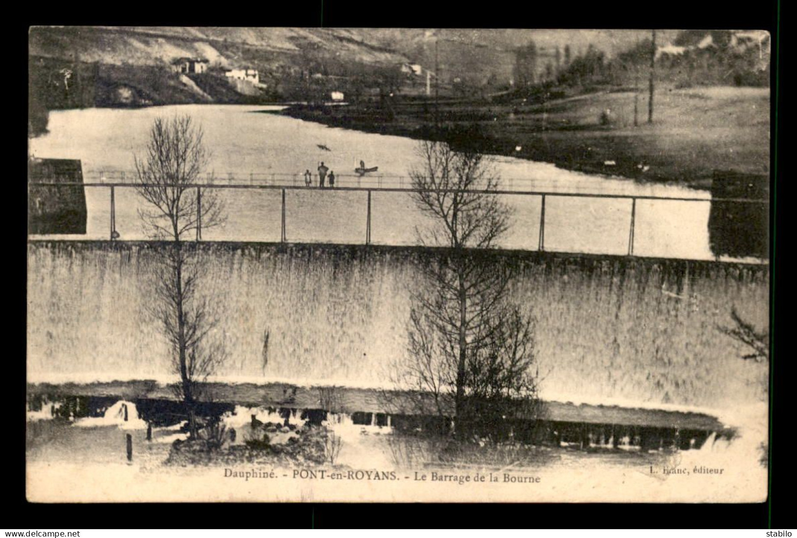 38 - PONT-EN-ROYANS - LE BARRAGE DE LA BOURNE - VOIR ETAT - Pont-en-Royans