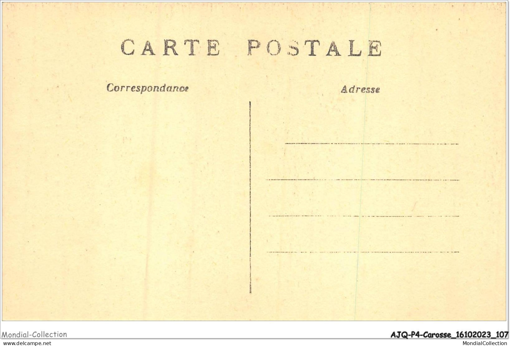 AJQP4-0413 - CAROSSE - VERSAILLES - MUSEE DES VOITURES - CAROSSE DU SACRE DE CHARLES X  - Sonstige & Ohne Zuordnung