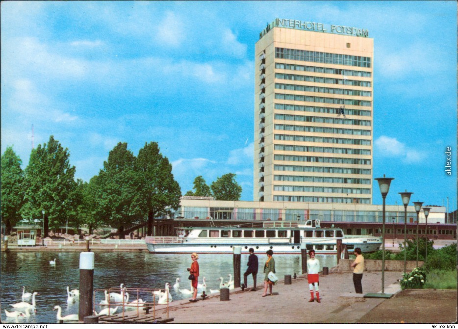 Ansichtskarte Potsdam Interhotel "Potsdam" 1972 - Potsdam