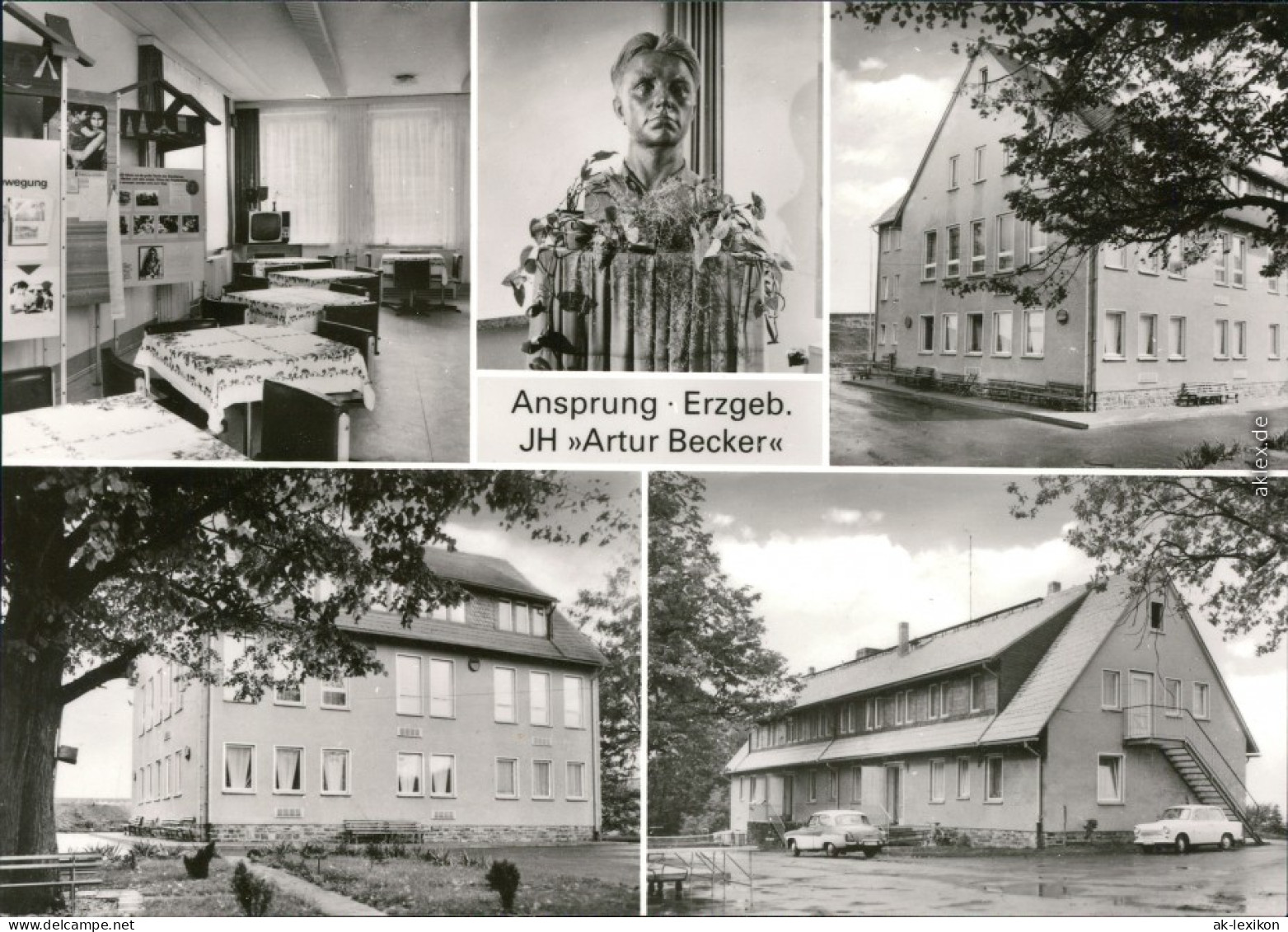 Ansprung Marienberg Im Erzgebirge Jugendherberge "Artur Becker" 1979 - Marienberg