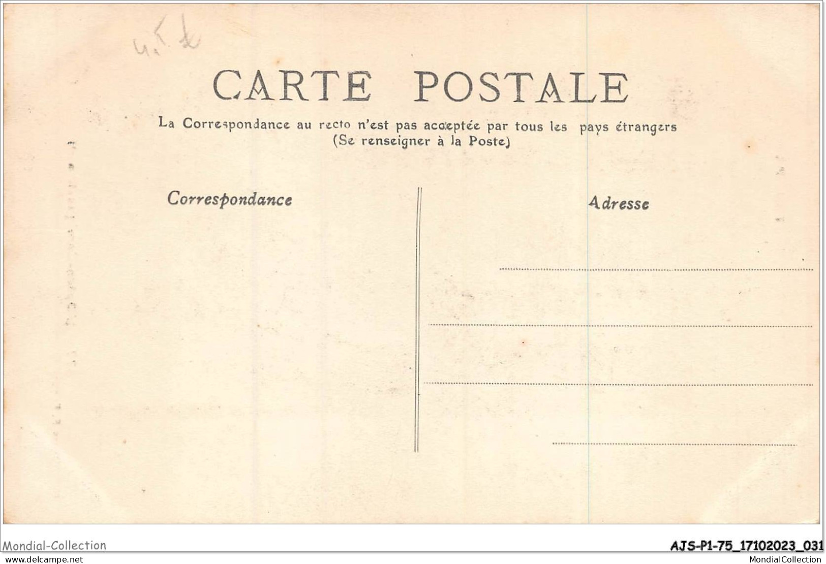 AJSP1-75-0016 - TOUT PARIS - L'opéra-comique - Konvolute, Lots, Sammlungen