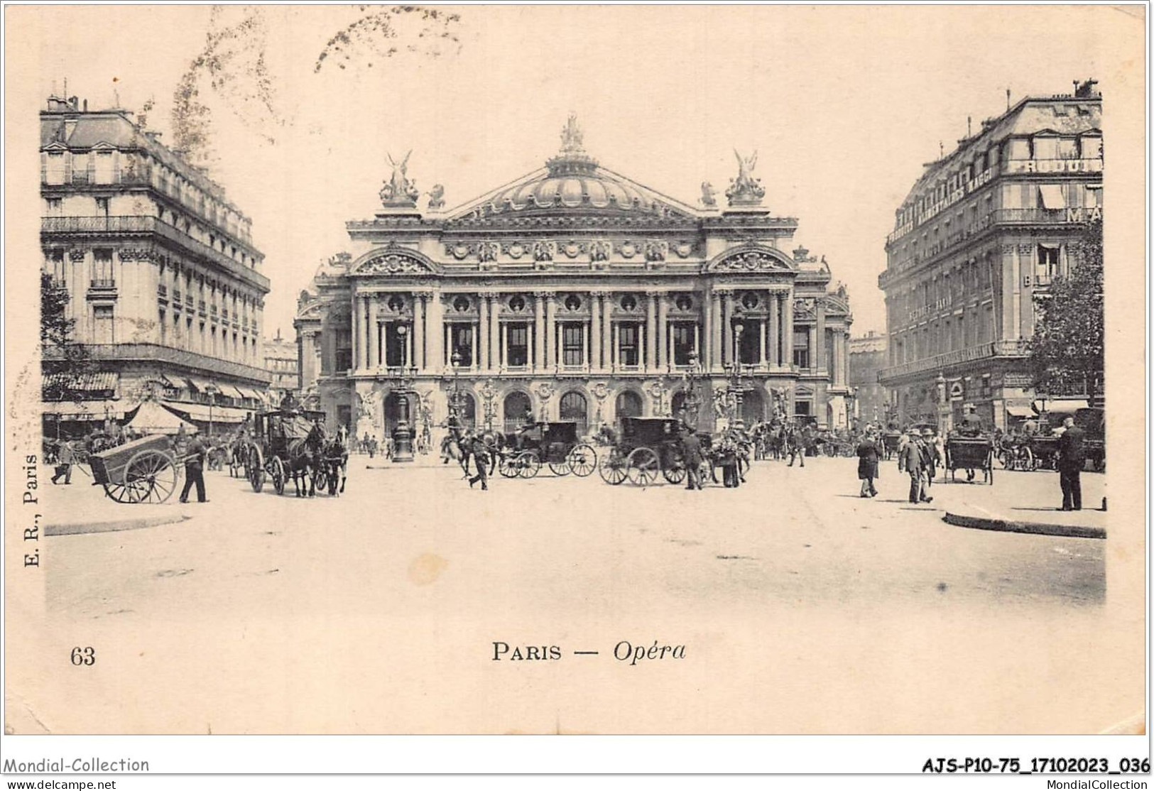 AJSP10-75-0930 - PARIS - Opéra  - Bildung, Schulen & Universitäten