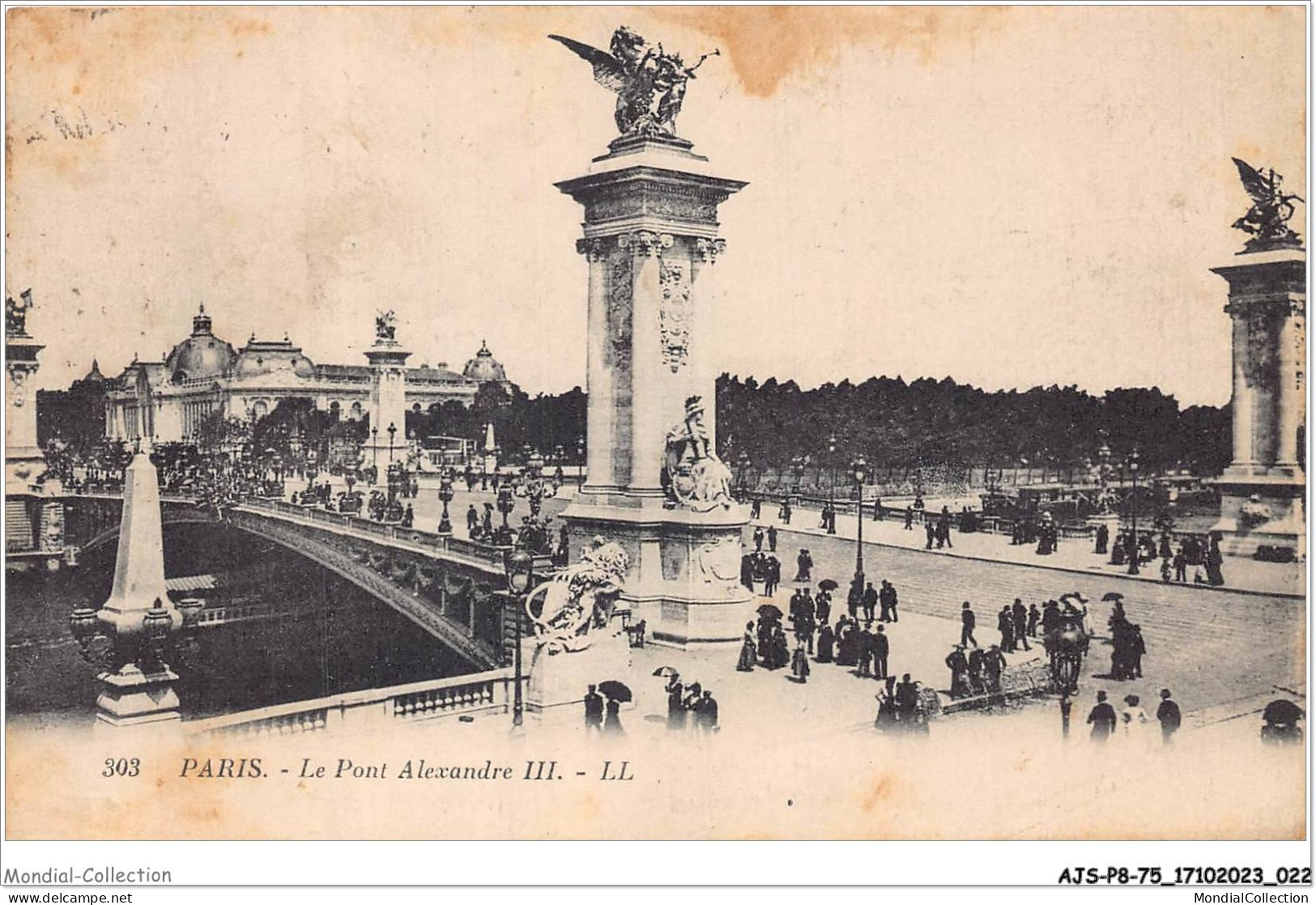 AJSP8-75-0721 - PARIS - Le Pont Alexandre III  - Ponts