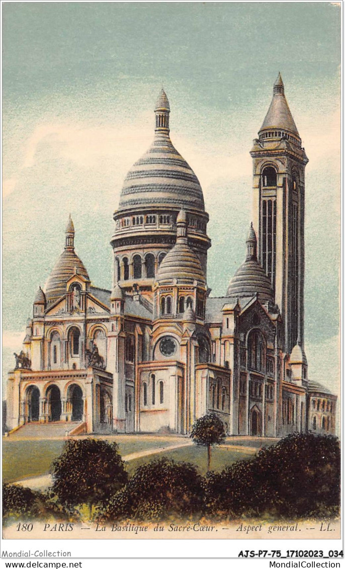 AJSP7-75-0625 - PARIS - La Basilique Du Sacré-coeur - Aspect Général - Sacré Coeur