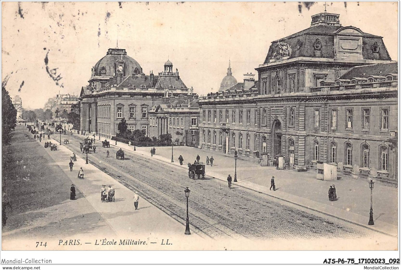 AJSP6-75-0553 - PARIS - L'école Militaire - Education, Schools And Universities