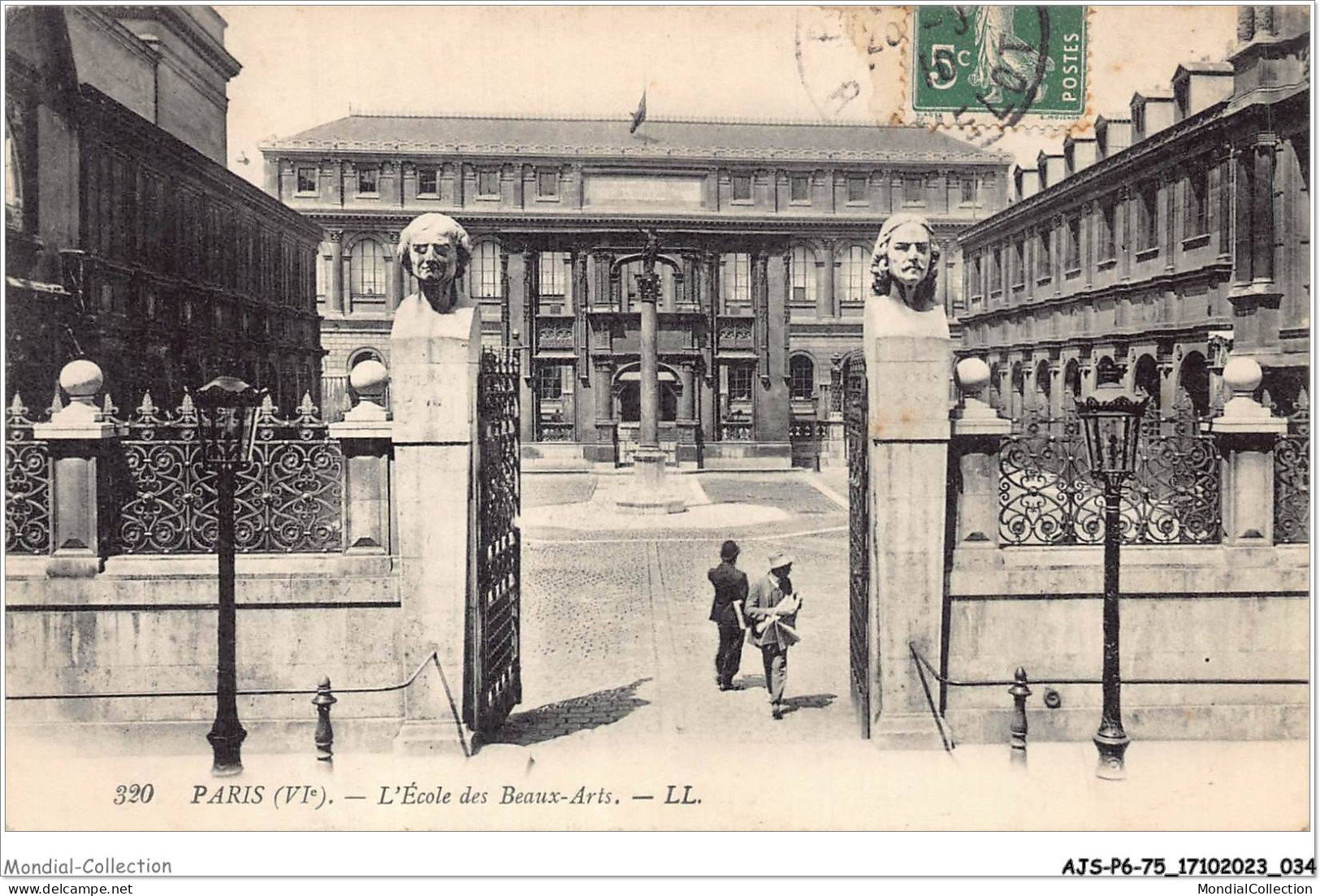 AJSP6-75-0524 - PARIS - L'école Des Beaux-arts - Bildung, Schulen & Universitäten