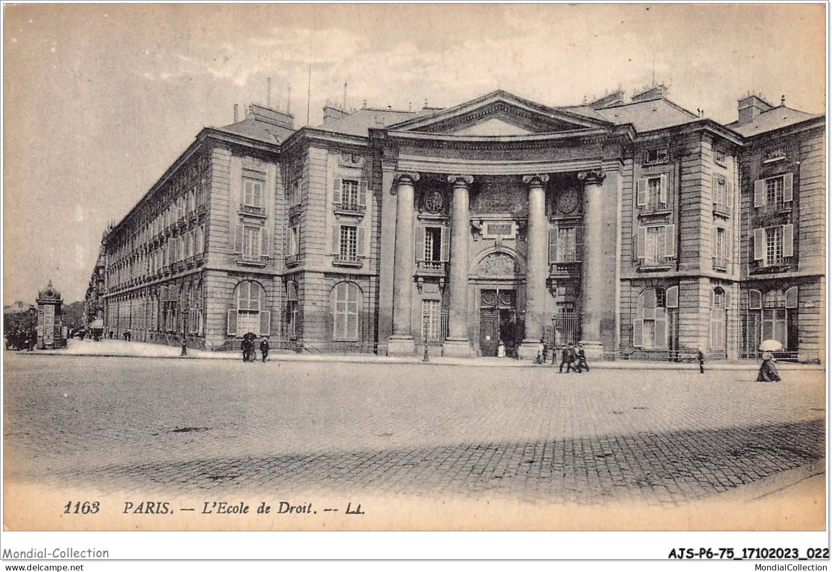 AJSP6-75-0518 - PARIS - L'école De Droit - Education, Schools And Universities