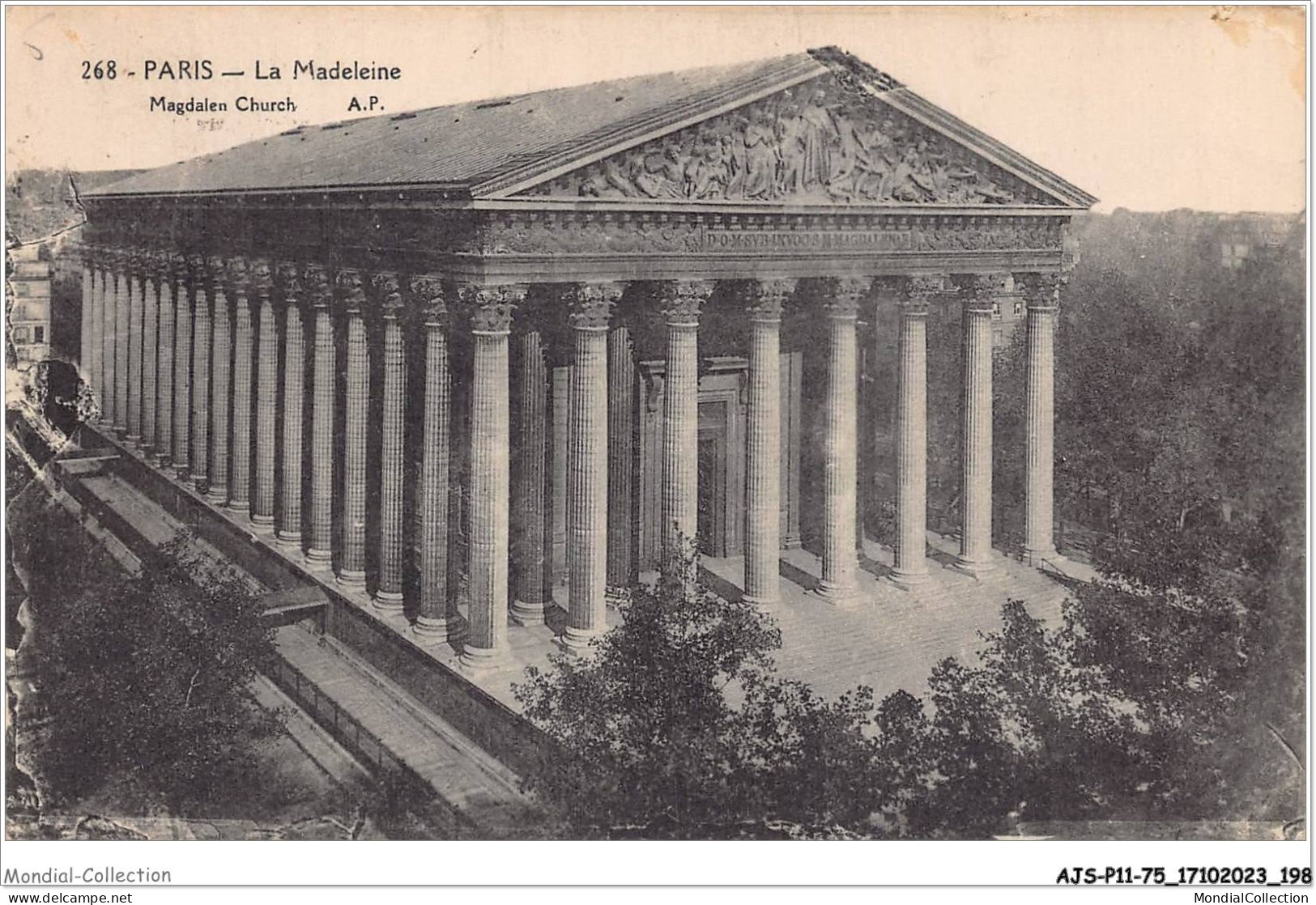 AJSP11-75-1117 - PARIS - La Madeleine  - Eglises