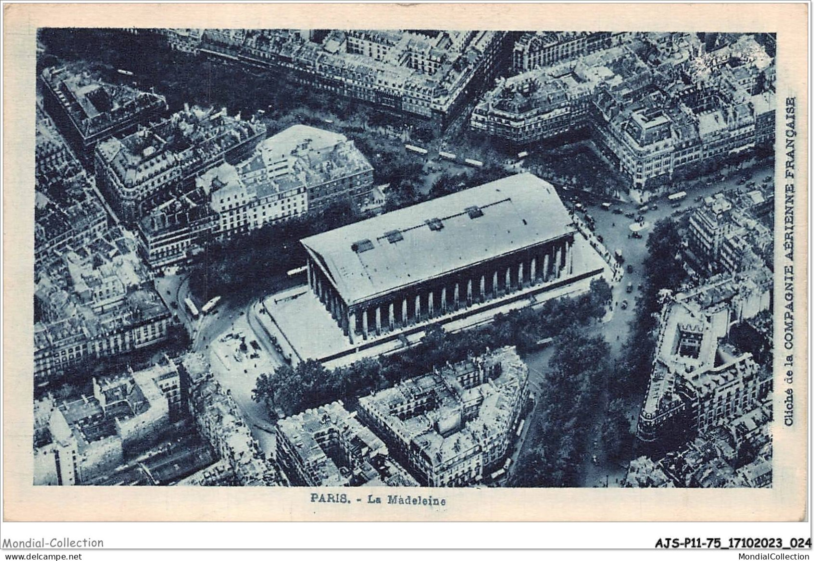 AJSP11-75-1030 - PARIS - La Madeleine  - Churches