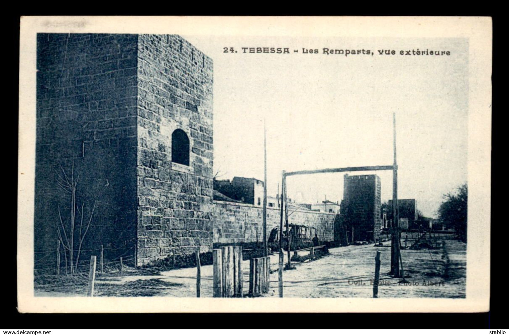 ALGERIE - TEBESSA - LES REMPARTS DE LA CITADELLE BYZANTINE - Tebessa