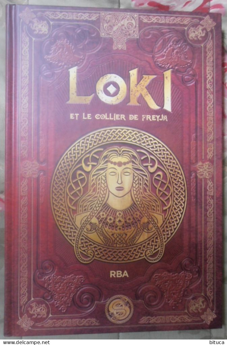 LIVRE MYTHOLOGIE NORDIQUE LOKI ET LE COLLIER DE FREYJa RBA - Aventure