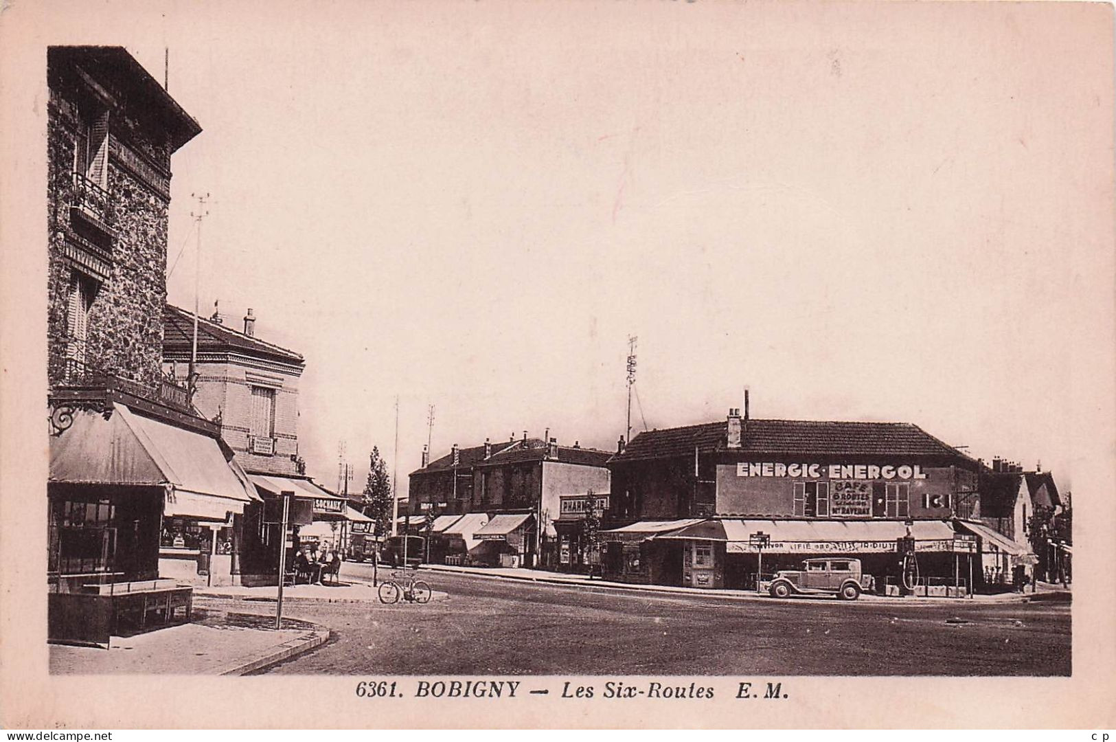 Bobigny - Les Soix Routes -  CPA °J - Bobigny