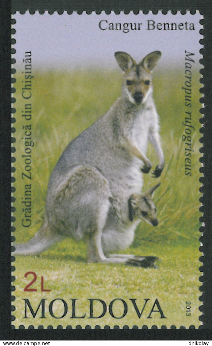 2013 837 Moldova Fauna - Kishinev Zoo MNH - Moldawien (Moldau)