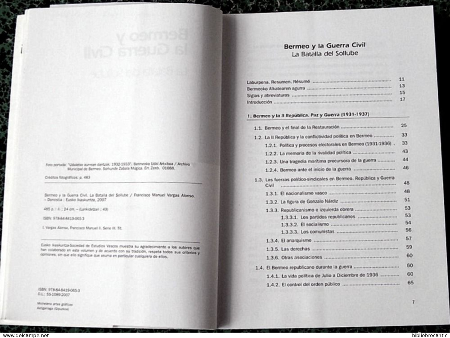BERMEO Y LA GUERRA CIVIL < LA BATALLA DEL SOLUBE Par Francisco- VARGAS-ALONSO - Cultural