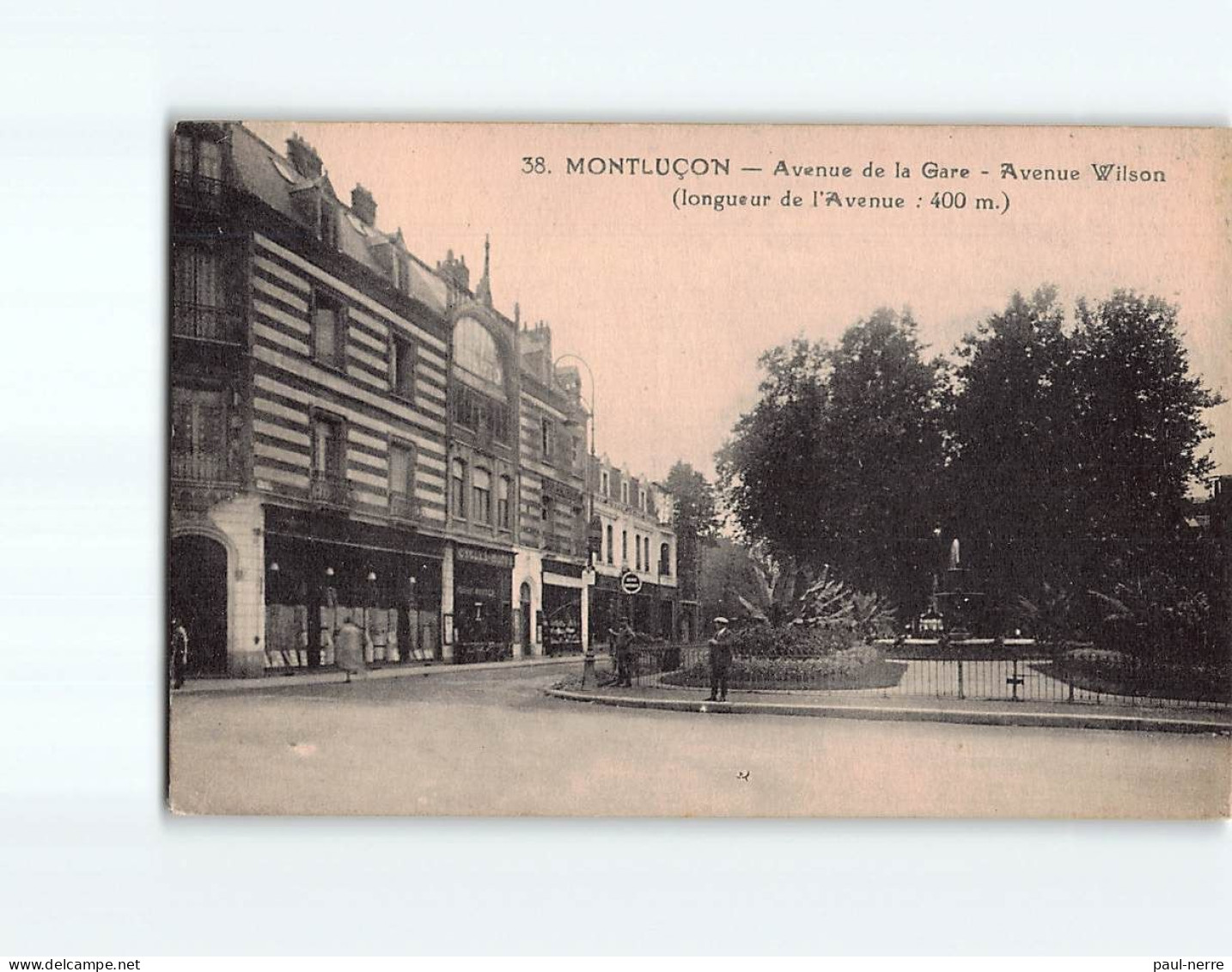 MONTLUCON : Avenue De La Gare, Avenue Wilson - Très Bon état - Montlucon