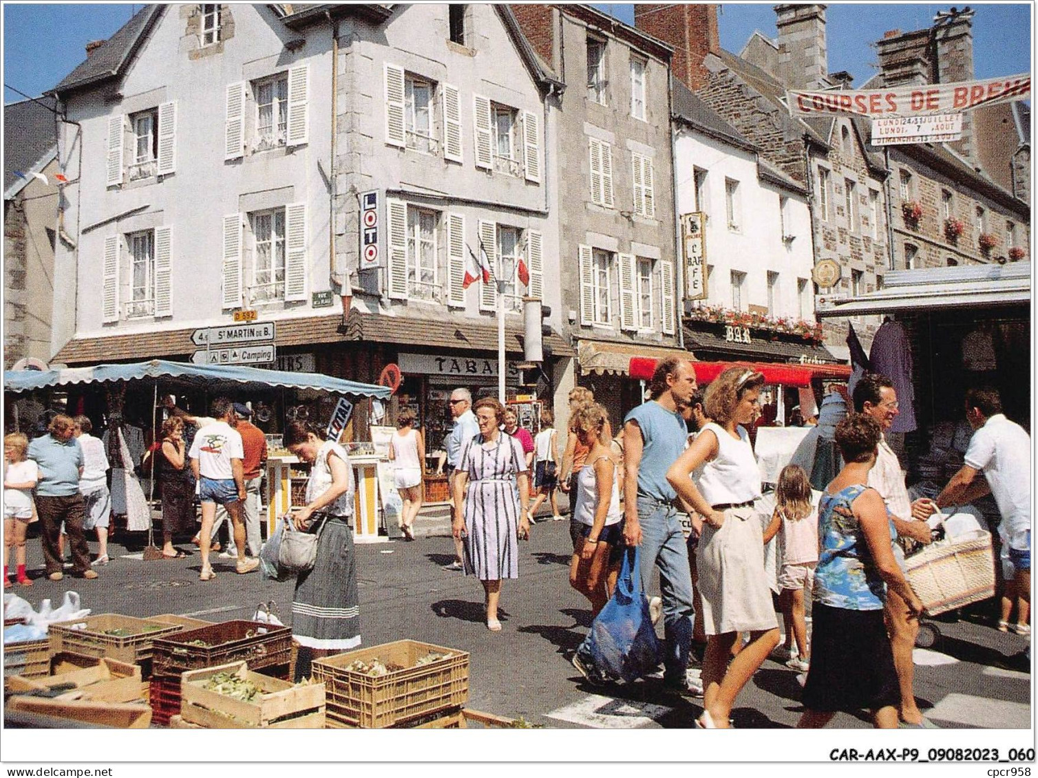 CAR-AAX-P9-50-0678 - BREHAL - Le Marché - Brehal