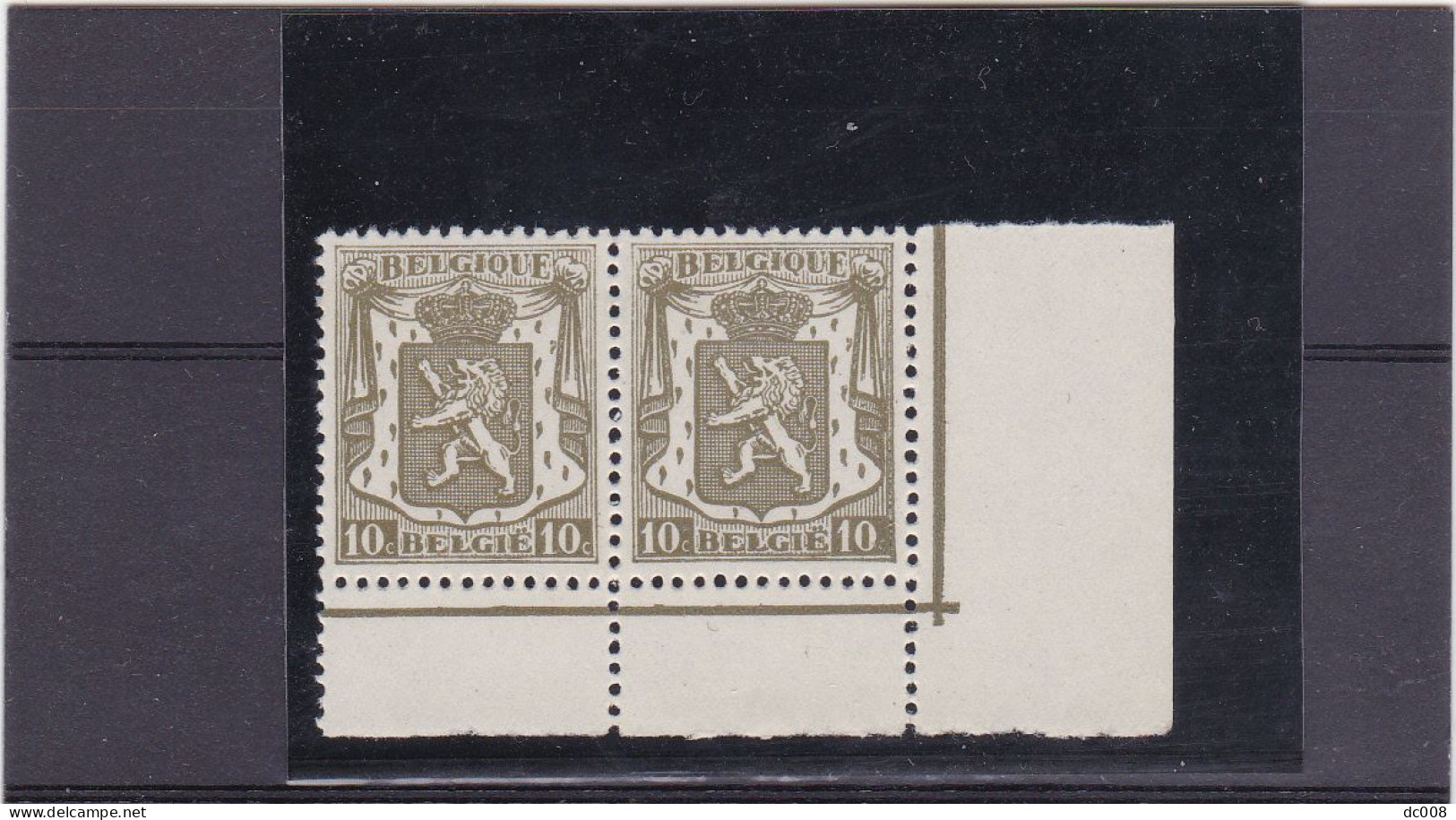 1935-COB 420-V2 10c C Van 10c Mankeert-C De 10c Manque - MNH - 1931-1960