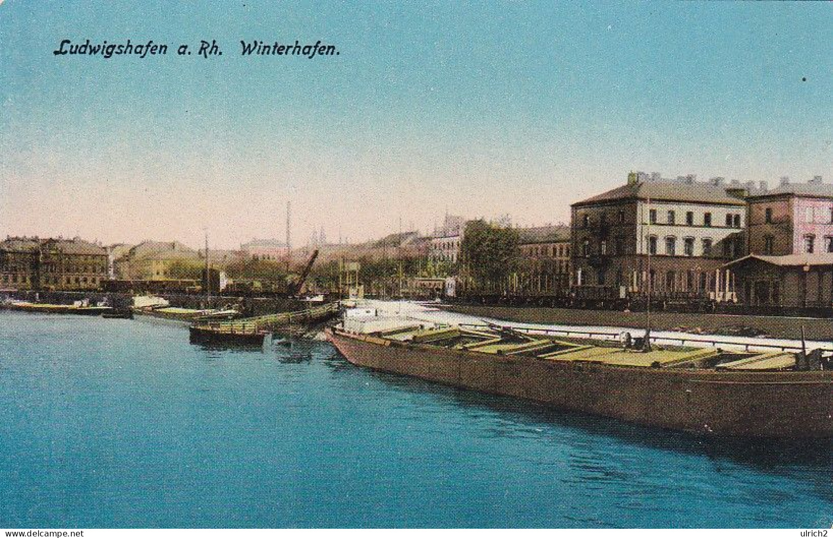 AK Ludwigshafen - Winterhafen - Ca. 1910 (69245) - Ludwigshafen