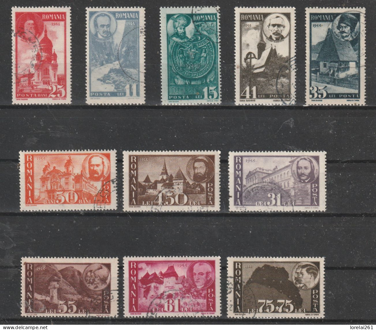 1945 - Transylvanie Mi No 836/846 - Gebruikt