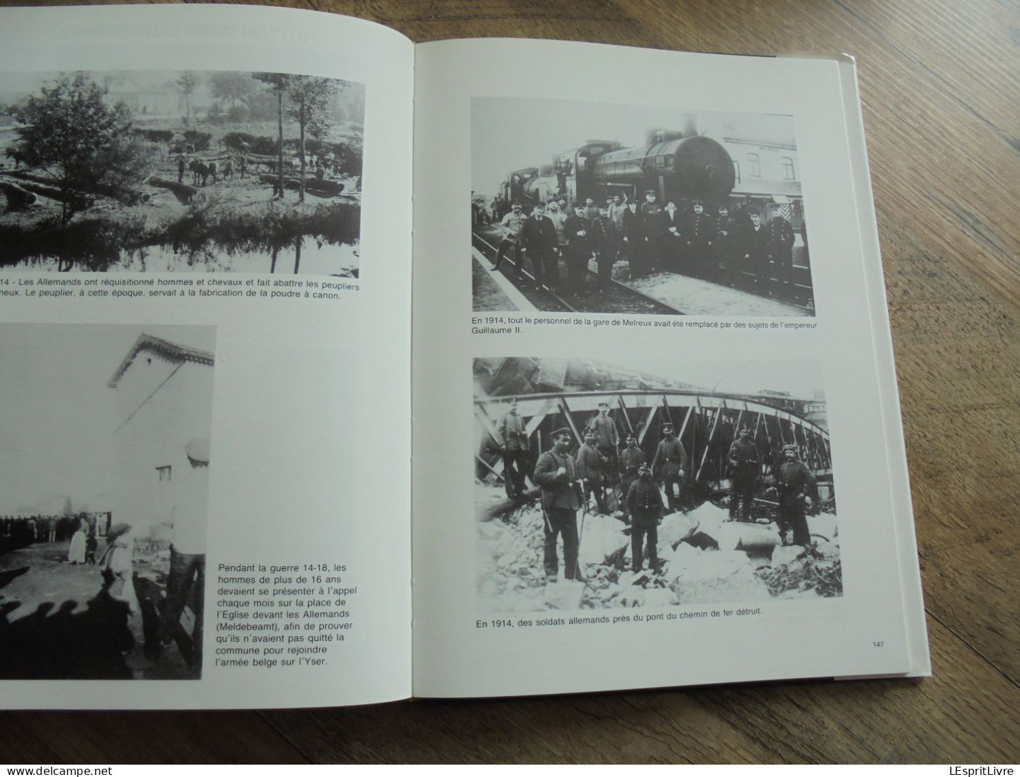 HOTTON Un Siècle en Images Régionalisme Processions Fête Chapelle Guerre 40 45 Tram Train Cortège Sport Inondations