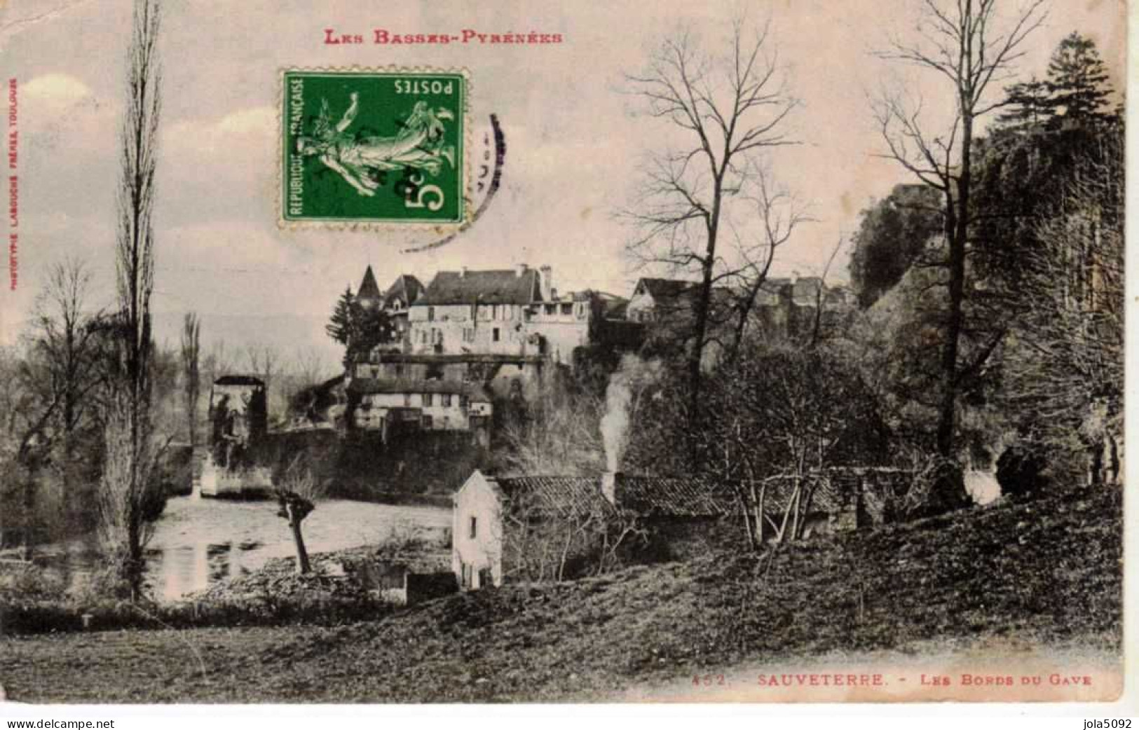 64 / SAUVETERRE - Les Bords Du Gave - Sauveterre De Bearn