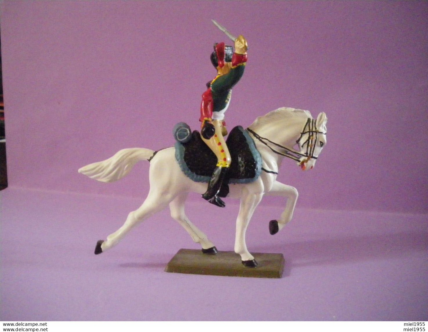 Figurine En Plomb NAPOLEON Cavalerie (6 Photos) Voir Description - Militaires